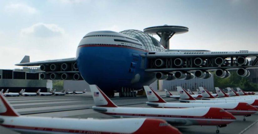 Já pensou morar com mais 5.000 pessoas em um avião que nunca pousaria?