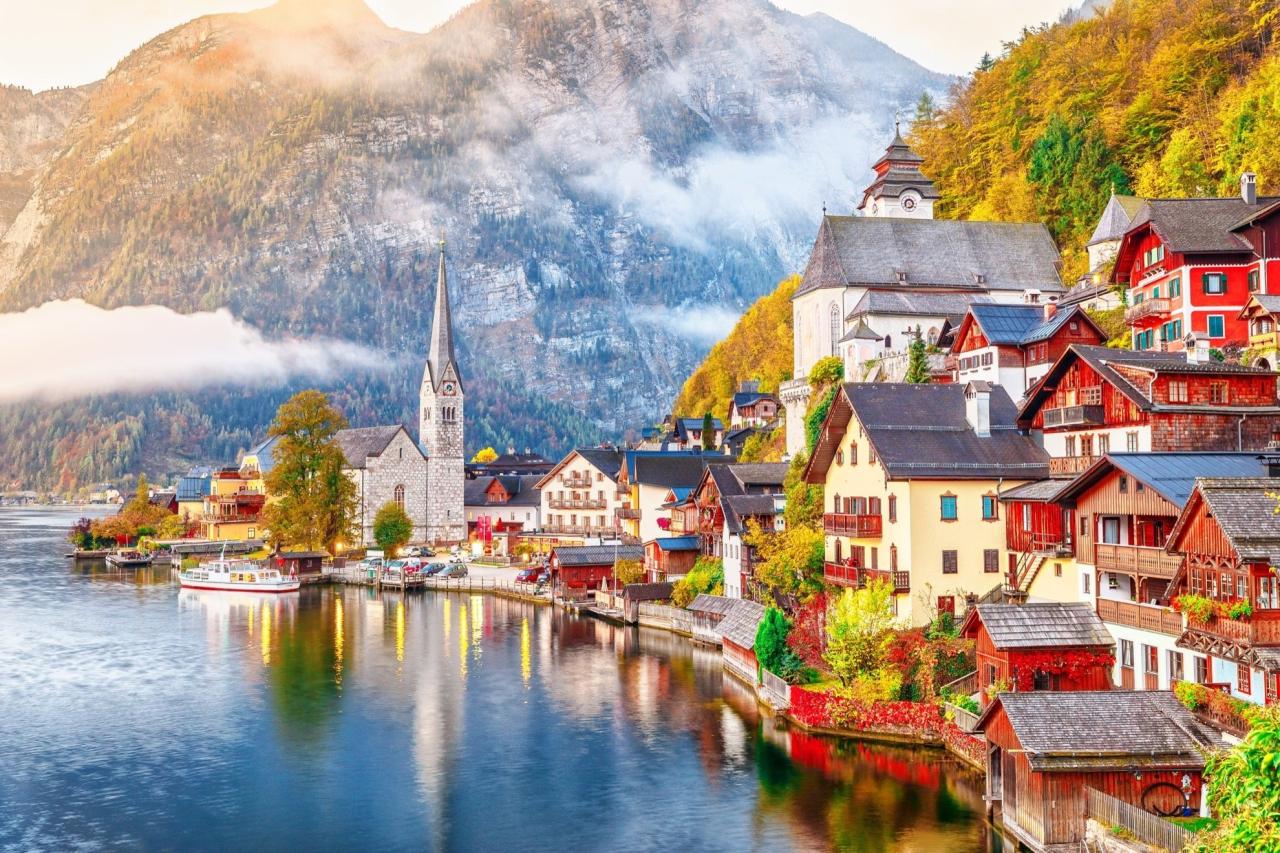 Descobrindo a Encantadora Cidade de Hallstatt na Áustria