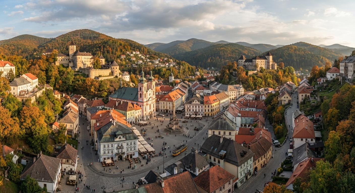 Banská Štiavnica: Um Tesouro Histórico nas Montanhas Eslovaca